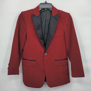 BOYLAND Skinny Tuxedo Kid's Jacket Red